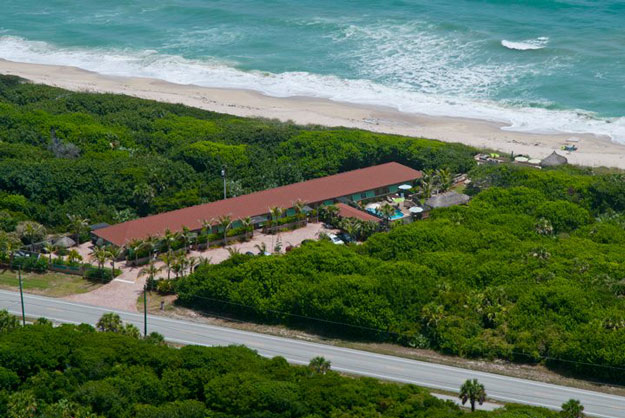 Seashell Suites Resort hotel on the beach