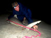 Marcus Schnellenberger caught this blacktip shark during the 2011 Blacktip Challenge shark fishing tournament in Florida